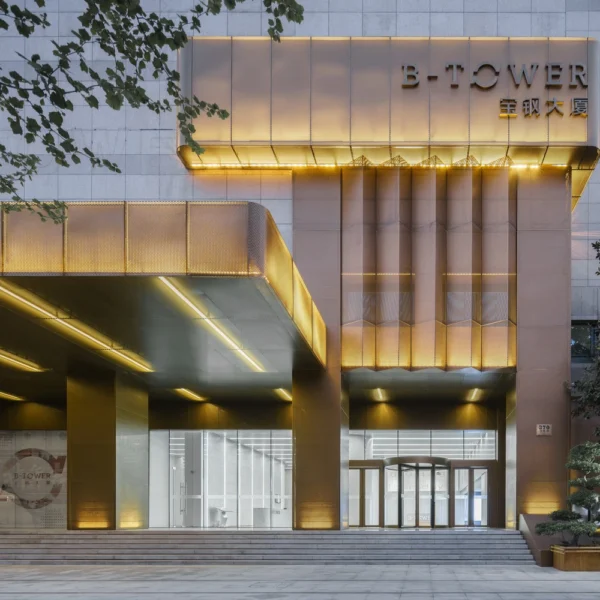 Perforated metal aluminum panels for building facades - Image 2