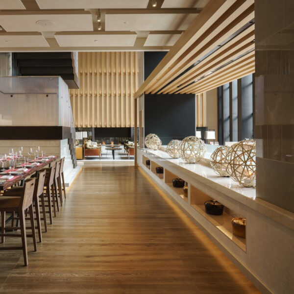 Breathable and ventilated aluminum square tube baffle ceiling - Image 2