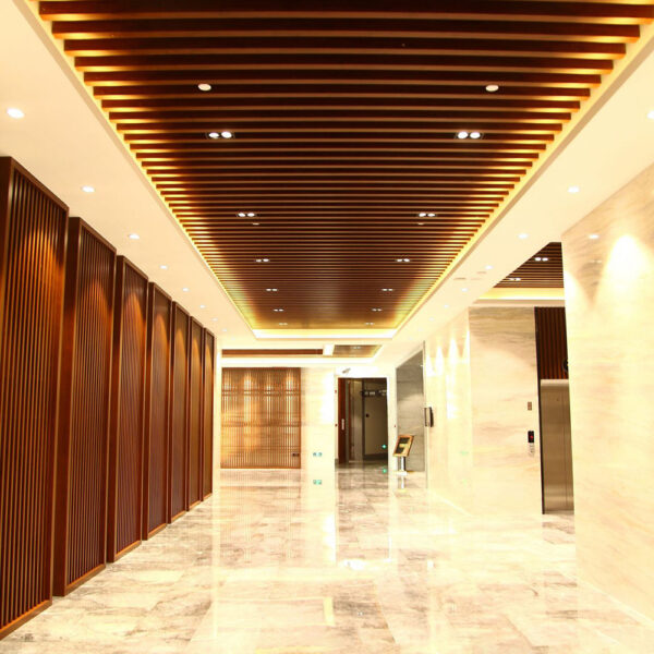 Aluminum baffle ceiling for shopping mall - Image 2