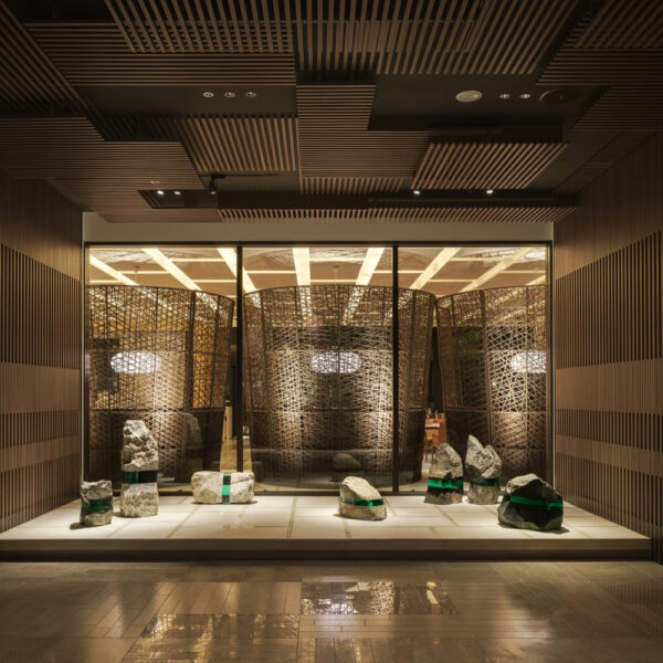 Breathable and ventilated aluminum square tube baffle ceiling - Image 3