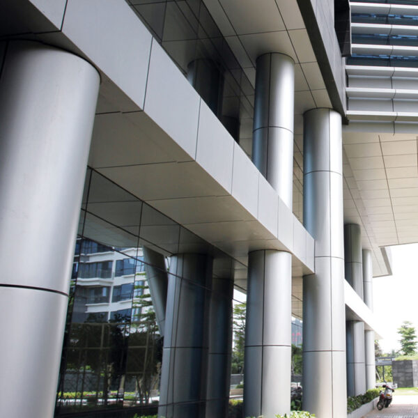 Concealed Fastener Aluminum Curtain Wall Panel Facade Manufacturer - Image 2