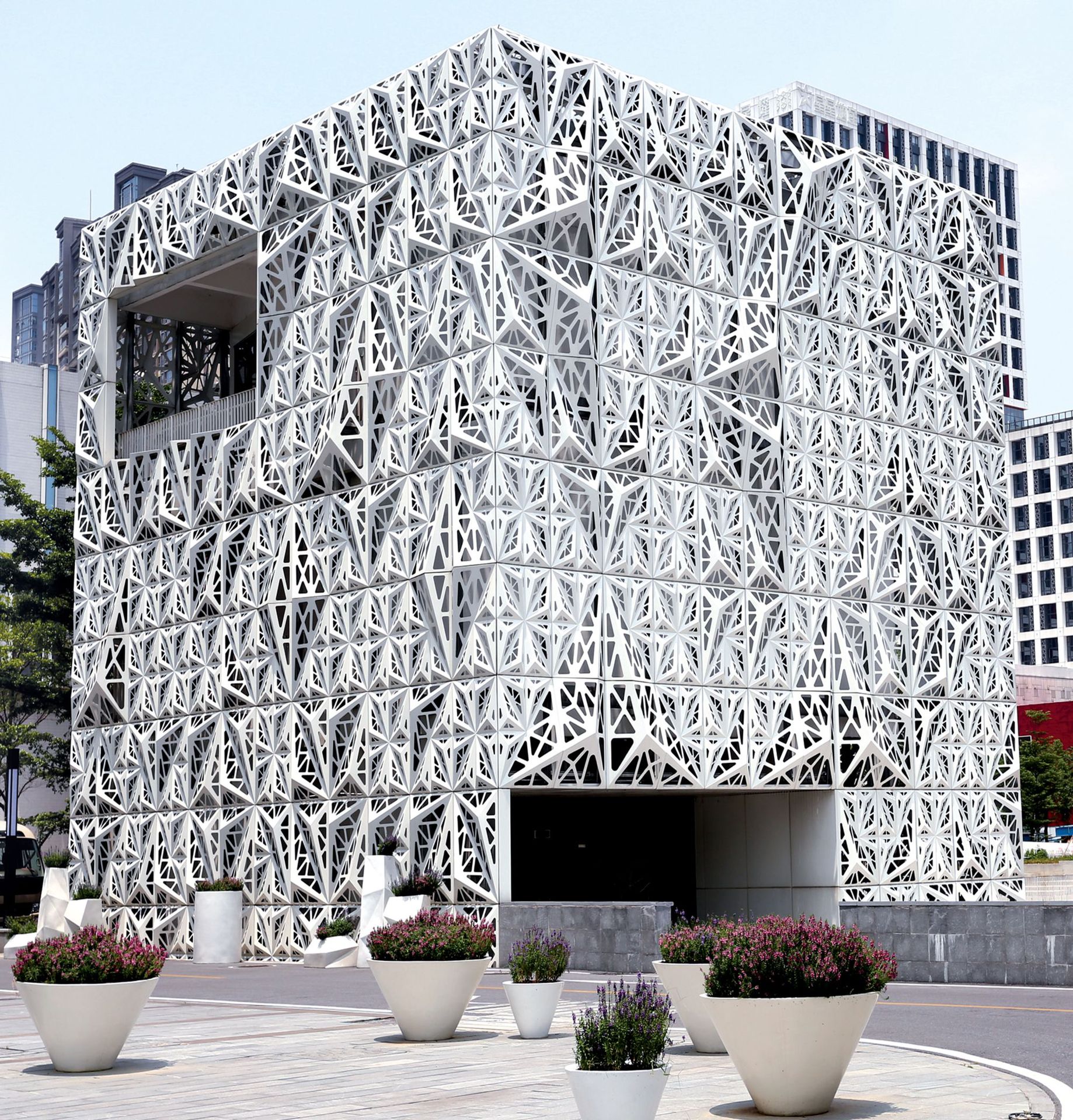 Image showcasing Textured Metal Wall Panels: Adding Depth And Character To Modern ...