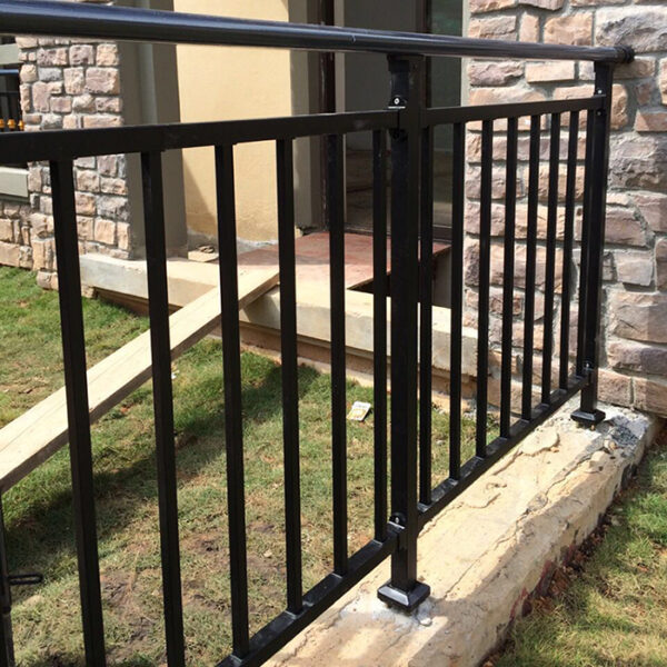 Modern Minimalist Aluminum Stair Railing – Corrosion-Resistant, Home & Commercial Safety Guardrail - Image 4