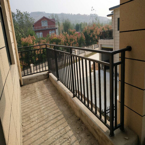 Modern Minimalist Aluminum Stair Railing – Corrosion-Resistant, Home & Commercial Safety Guardrail