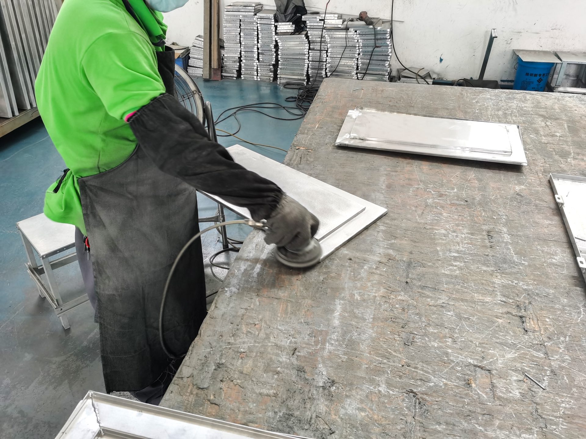 Likton clean room spray booth for PVDF application