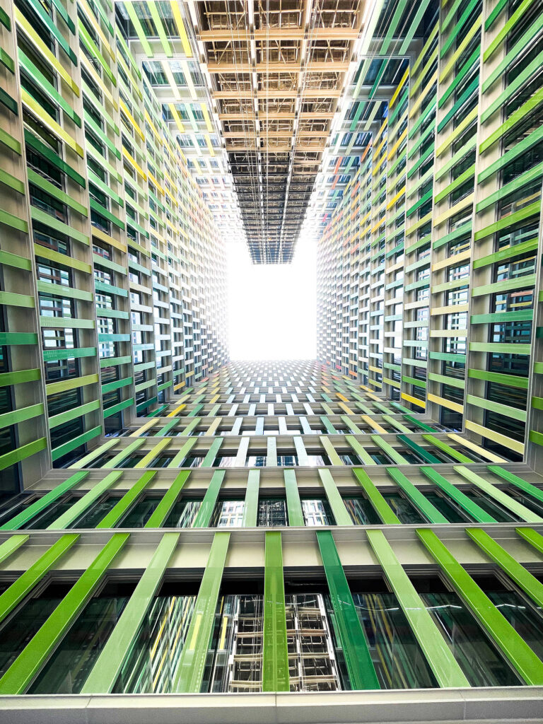 Color-Block Aluminum Facade Residential Towers - 6