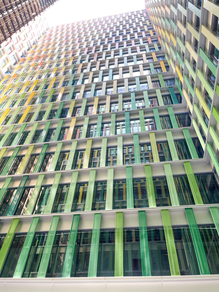 Color-Block Aluminum Facade Residential Towers - 4