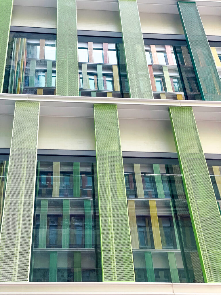 Color-Block Aluminum Facade Residential Towers - 2