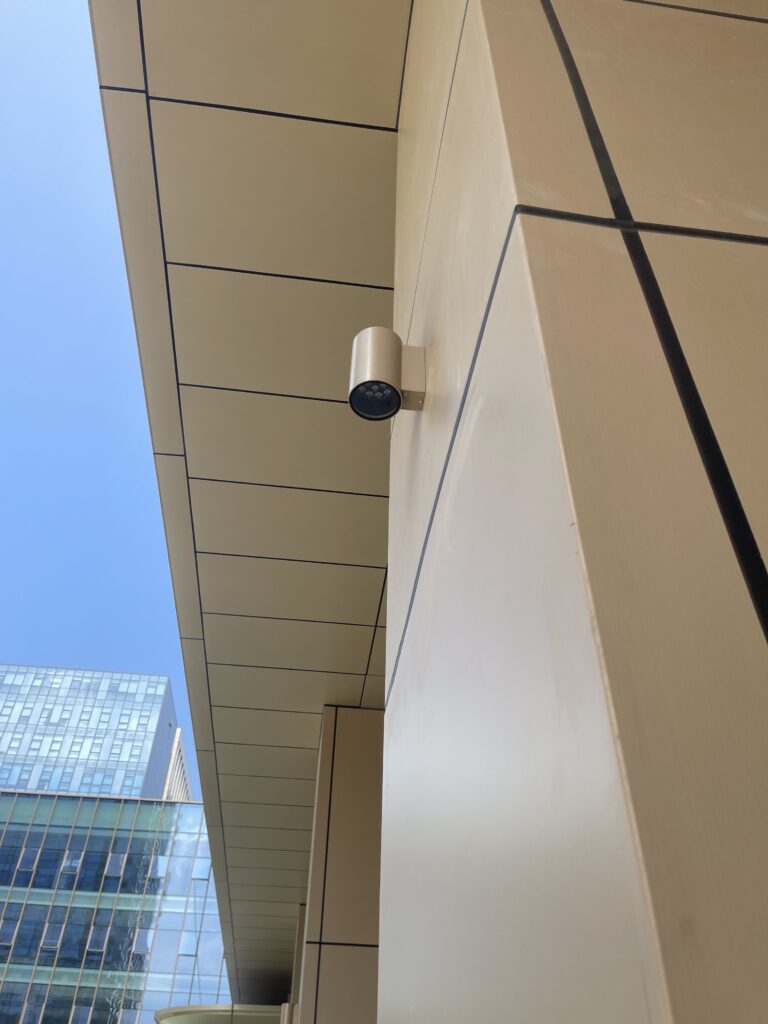 Champagne Aluminum Cladding Commercial Tower - 2