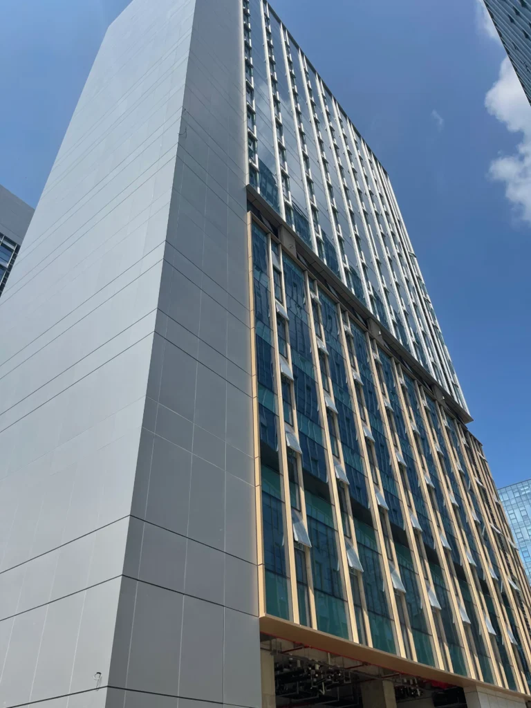 White Aluminum Panel High-Rise Tower - 6