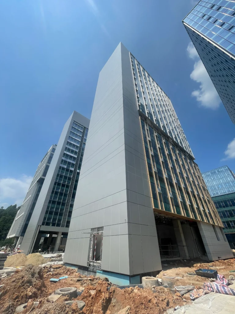 White Aluminum Panel High-Rise Tower - 5