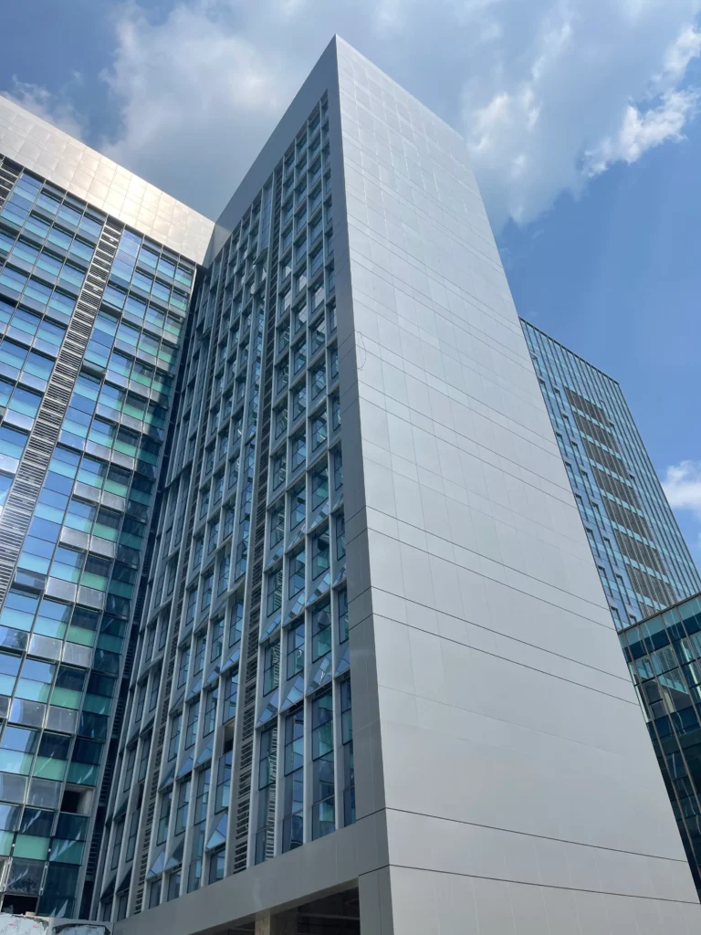 White Aluminum Panel High-Rise Tower - 3