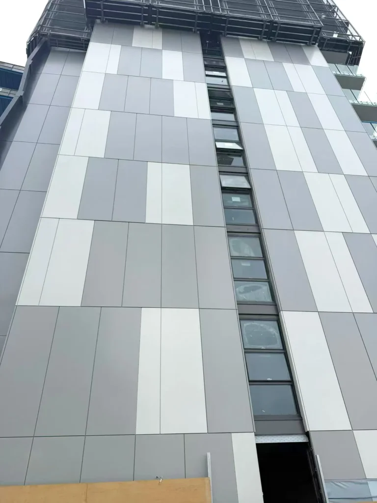 Church Road Apartments Two-Tone Facade - 4